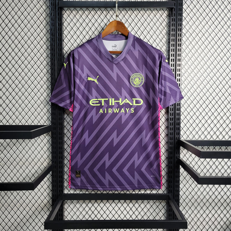 2023 Manchester City Purple Goalkeeper